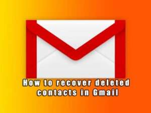 Read more about the article How to Recover Deleted Contacts from Gmail