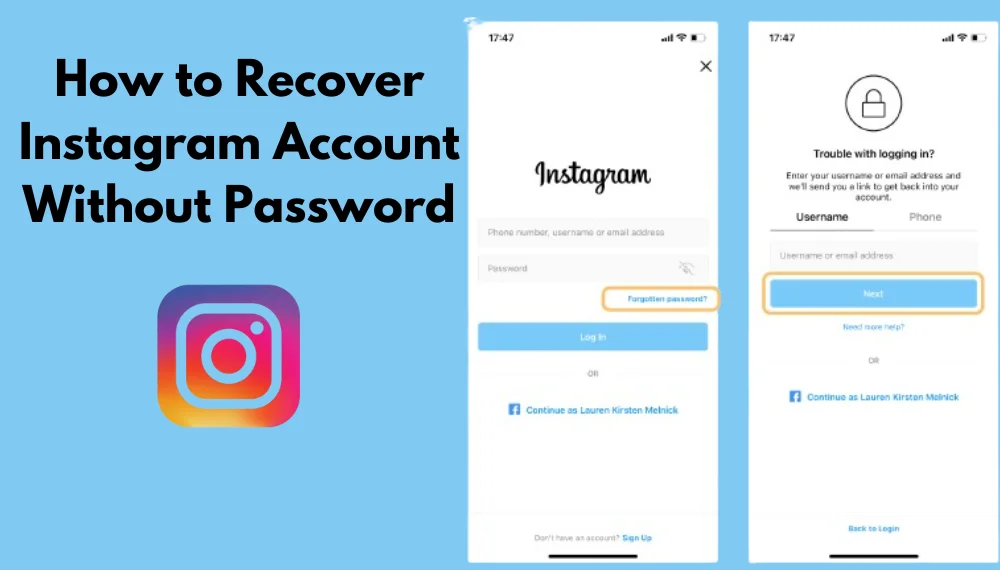 how-to-recover-instagram-account-without-password